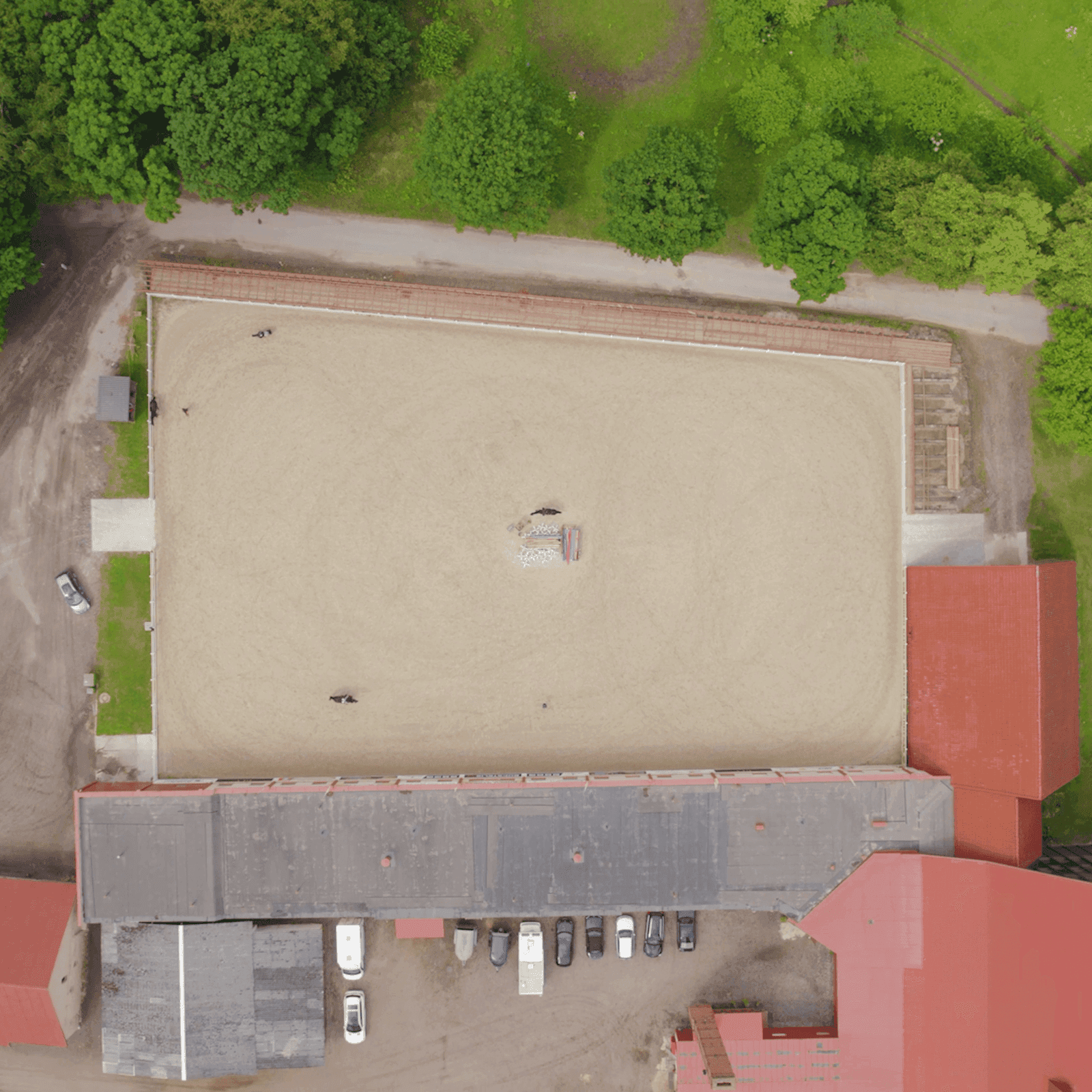 Marvelės žirgynas - Drone Video